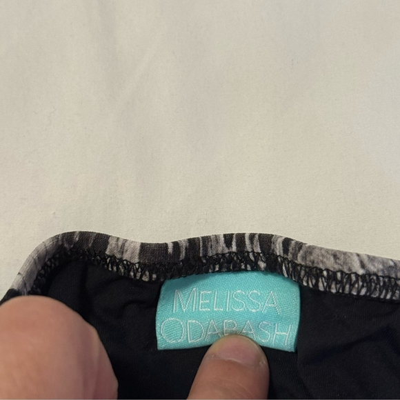 NWOT Melissa Odabash Snakeskin Python Print Strapless Matching Bikini Set - Picture 7 of 10